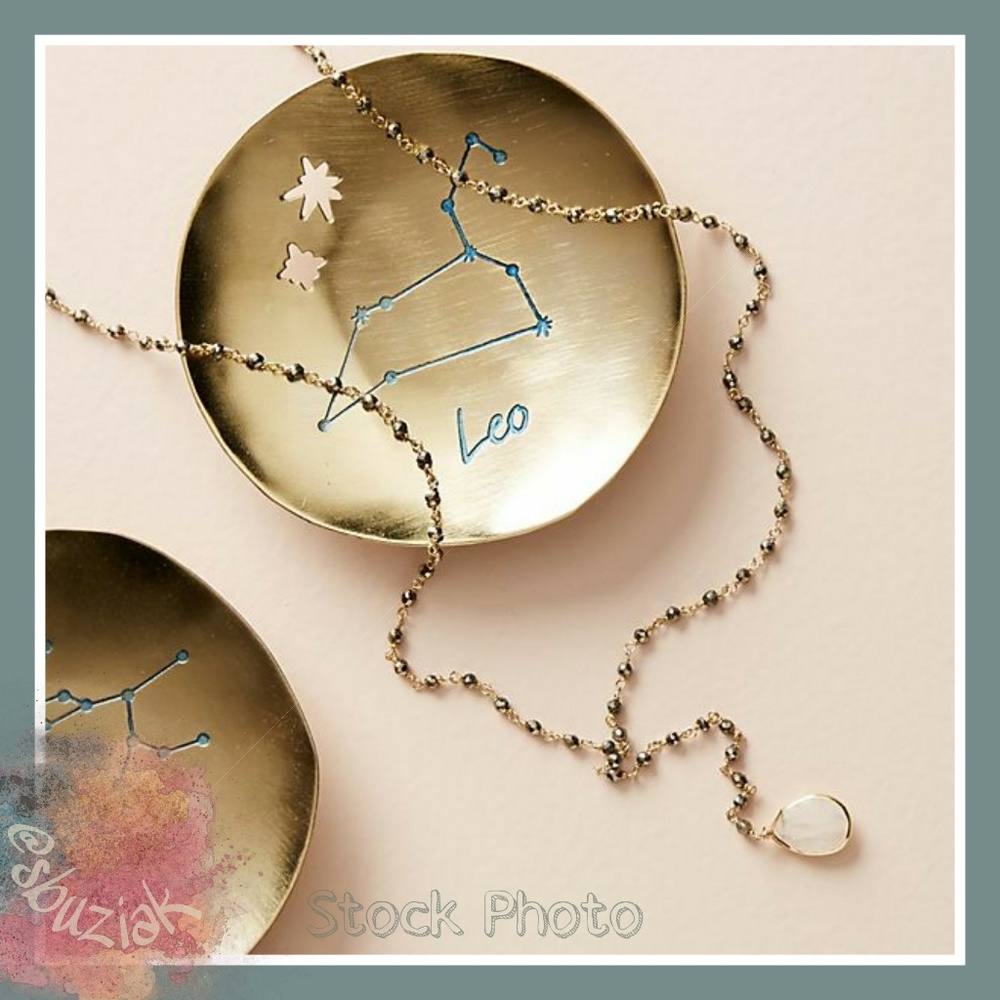 Anthropologie Leo 🦁 Zodiac Rustic Trinket Dish